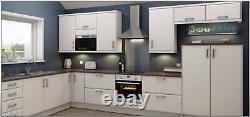 FP+P Matt White Kitchen Unit Cupboard Doors & Drawers to fit Howdens Cabinets