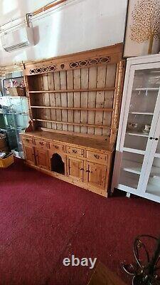 Fabulous Extra Large Solid Antique Pine Dresser