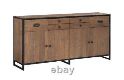 Flexible Storage Solutions Large Door Drawer Sideboard for Versatile Use NIKKO