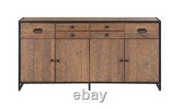 Flexible Storage Solutions Large Door Drawer Sideboard for Versatile Use NIKKO