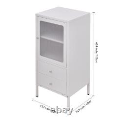 Free Standing Bookcase Cupboard with Doors Storage Shelving Display Cabinet Unit