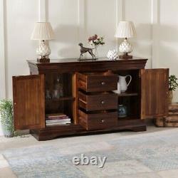 French Hardwood Mahogany Stained Large Sideboard SLIGHT SECONDS-HW20-F870