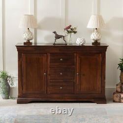 French Hardwood Mahogany Stained Large Sideboard SLIGHT SECONDS-HW20-F870