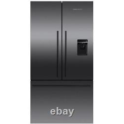 Fridge Freezer Fisher & Paykel RF540ADUB6 French-Door Black Steel Ice & Water