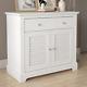 Galano Milan 2 Door 1 Drawer Sideboard Cabinet Storage Organizer for Your Home