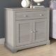 Galano Milan 2 Door 1 Drawer Sideboard Cabinet Storage Organizer for Your Home