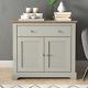 Galano Milan 2 Door 1 Drawer Sideboard Cabinet Storage Organizer for Your Home