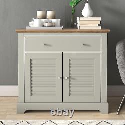 Galano Milan 2 Door 1 Drawer Sideboard Cabinet Storage Organizer for Your Home