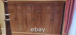 Gorgeous Antique large Pitch pine wardrobes