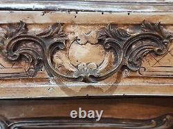 HUGE V. Large Antique 19th C. French Armoire Display Cabinet Hand Carved Wood