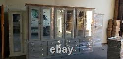 Handmade Aylesbury Next Grey MID Oak S, Cup, H12 Drawers/6 Doors Large Wardrobe