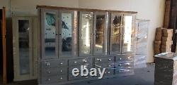 Handmade Aylesbury Next (grey+mid Oak) 12 Drawers/6 Doors Large Wardrobe