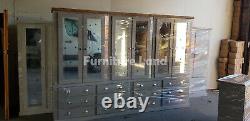 Handmade Dewsbury Next Grey MID Oak S, Cup, H12 Drawers6 Doors Large Wardrobe