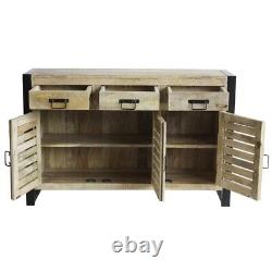 Harbour Indian Reclaimed Wood Large Living Room Sideboard