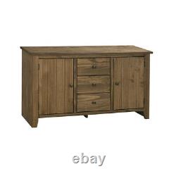 Havana Large 2 door 3 drawer Sideboard Mexican Pine Aztec Stain