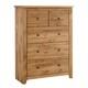 Havana Pine 3Large + 2 Small Drawers Chest(1 Pack)