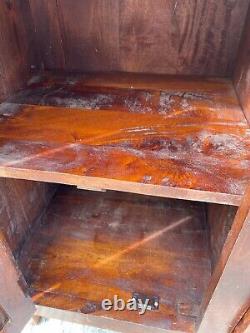 Heavy Solid Sheesham Indian Rosewood Large Sideboard 3 drawers 2 doors