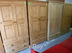 Heavy Solid (mango) Wood Large 2door 3drawer Sideboard- Visit Our Warehouse