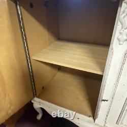 Impressive Ornate Vintage Large French painted sideboard buffet 4 door 5 drawer