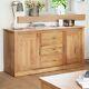 Janiya Oak Large 2 Door 3 Drawer Sideboard