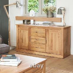 Janiya Oak Large 2 Door 3 Drawer Sideboard