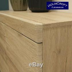 Kensington Oak Sideboard 4 Door 4 Drawer Large Sideboard