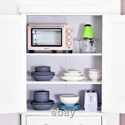 Kitchen Dresser Cabinet Tall Pantry Furniture Large Storage Unit Cupboard Larder