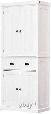 Kitchen Dresser Cabinet Tall Pantry Furniture Large Storage Unit Cupboard Larder