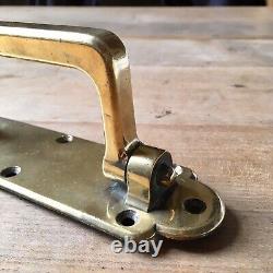 LARGE Drawer Pull Handle Chest Antique Brass Victorian Vintage Old 1800's HEAVY