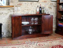 La Roque Solid Mahogany 2 Door 6 Drawer Large Sideboard Cabinet with Storage