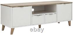 Lama Scandinavian 2 door 2 drawer Large TV Unit