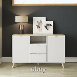 Lama Scandinavian 2 door 2 drawer multi storage Large sideboard