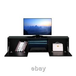Large 1603532CM LED TV Unit Cabinet Stand High Gloss 2 Doors For 32 65 TV