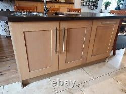 Large Amount of Used Oak Shaker Kitchen Cupboard Doors and Drawer Fronts