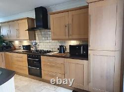 Large Amount of Used Oak Shaker Kitchen Cupboard Doors and Drawer Fronts