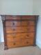 Large Antique Mahogany 7 Drawer Chest Of Drawers/2 Secret Drawers Swansea