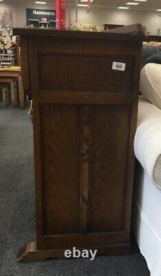 Large Dark Wood Old Charm Sideboard with 3 Drawers and 4 Doors CS SA6