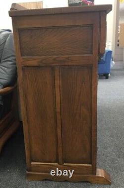 Large Dark Wood Old Charm Sideboard with 3 Drawers and 4 Doors CS SA6