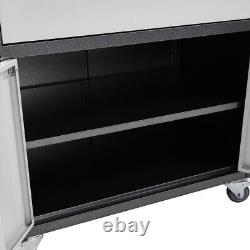 Large Filing Cabinets Printer Stand Pedestal Lockable Office Cabinet BedsideDesk