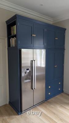 Large Freestanding Kitchen Pantry Cupboard Larder Fridge Freezer