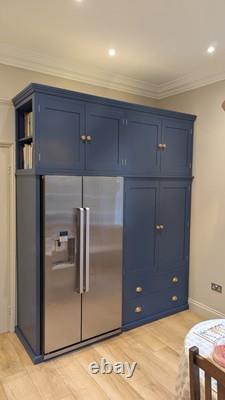 Large Freestanding Kitchen Pantry Cupboard Larder Fridge Freezer
