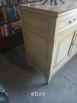 Large French Grange Furniture Ivory Sideboard