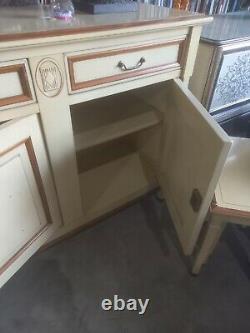 Large French Grange Furniture Ivory Sideboard