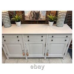 Large Grey Contemporary Painted Sideboard 175cm Long Delivery