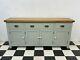 Large Hampshire painted oak sideboard four door three drawer RRP £529 Delivery