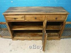 Large Jali / Sheesham Solid Wood 3door 3drawer Sideboard Visit Our Warehouseop