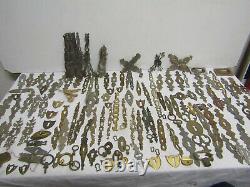 Large Lot of Lock Entries for Antique Furniture Drawer