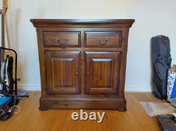 Large Mahogany Sideboard 2 Drawer 2 Door Large Sideboard