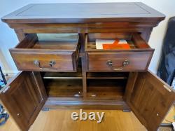 Large Mahogany Sideboard 2 Drawer 2 Door Large Sideboard