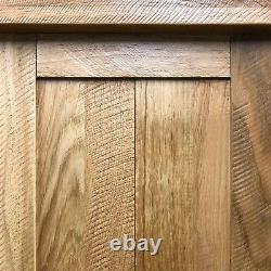 Large Oak Sideboard Storage Solid Wood Cupboard / Sawn / Cabinet Brighton